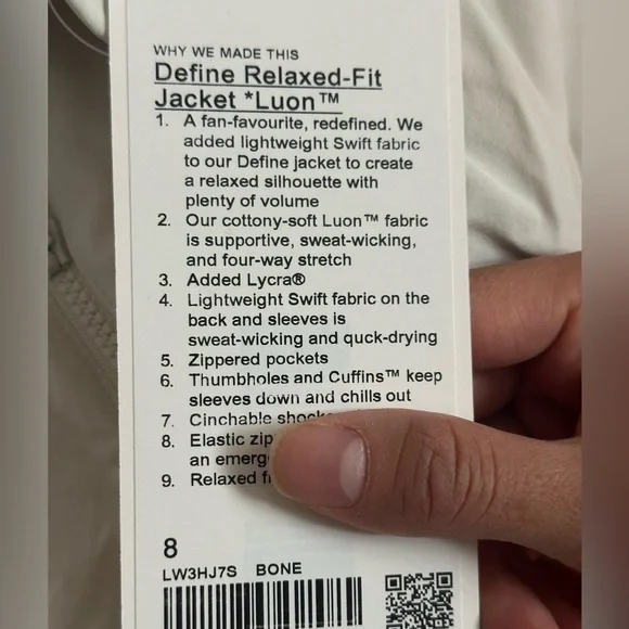 Define relaxed jacket - Picture 4 of 5